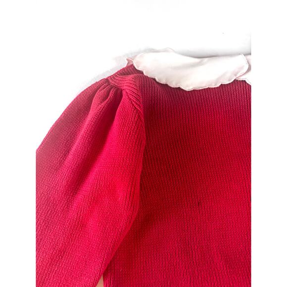 Vintage 1990s Christmas Sweater Pullover Novelty Santa Presents Holiday AS IS - Picture 15 of 16